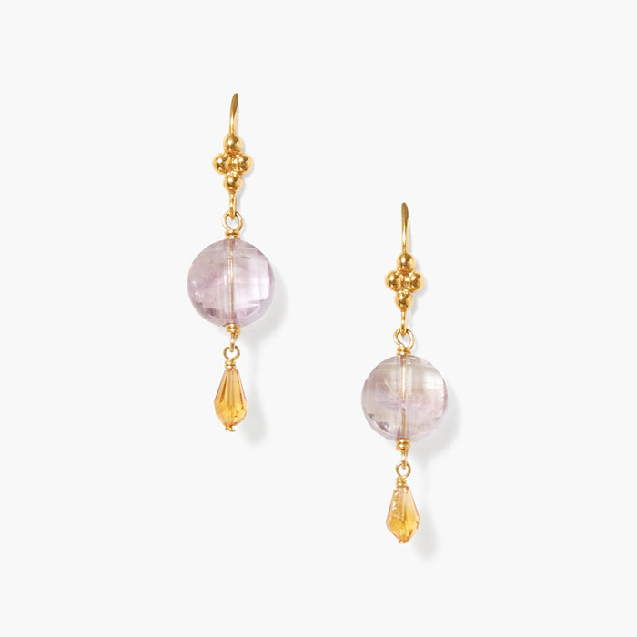SALE】アメジスト ミックス ピアス ピアス CHAN LUU 公式