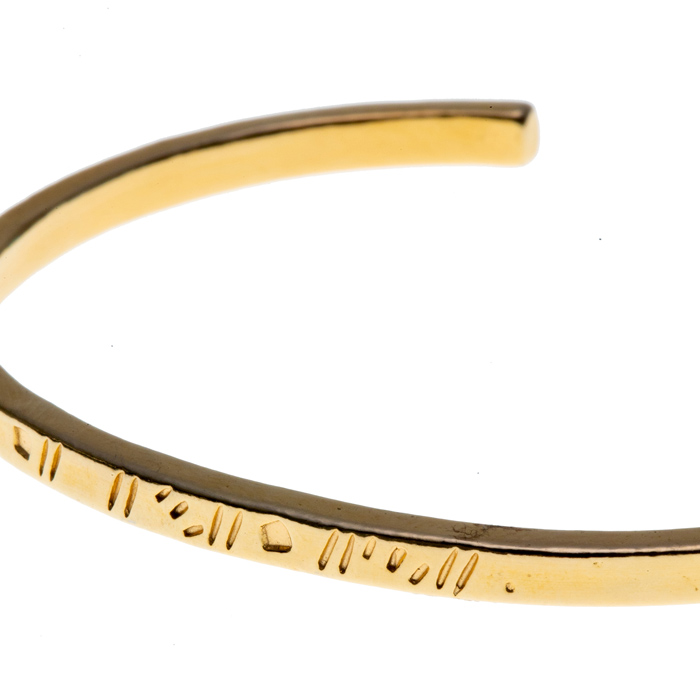 ete bijoux 夏におすすめ ダブルラインバングル | エテ ビジュー