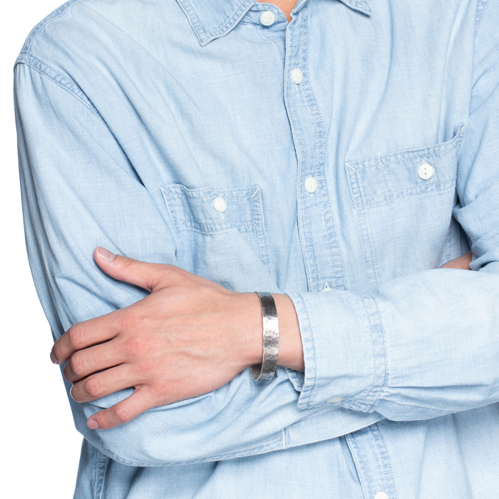 SALE】シルバー メンズバングル メンズ ブレスレット CHAN LUU