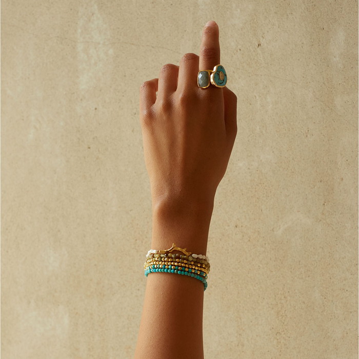 Number Eight original ring 149 | ターコイズ・メンズシルバー